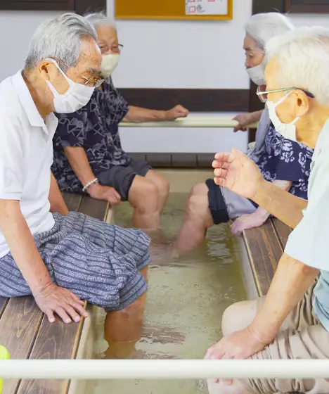 足湯 | 施設内風景